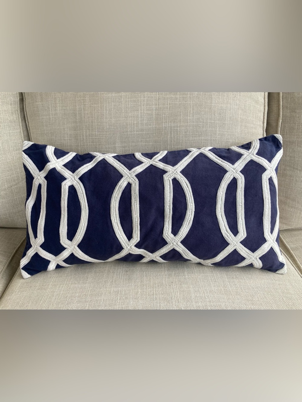 Pottery Barn Cotton Pillow Cover
